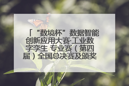“数境杯”数据智能创新应用大赛·工业数字孪生 专业赛（第四届）全国总决赛及颁奖典礼成功举办