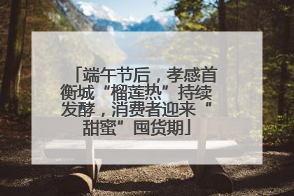 端午节后，孝感首衡城“榴莲热”持续发酵，消费者迎来“甜蜜”囤货期