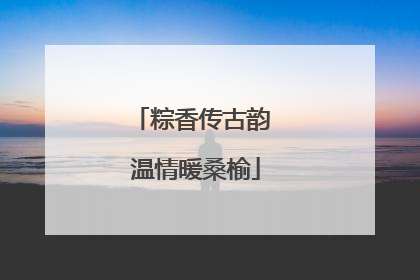 粽香传古韵 温情暖桑榆