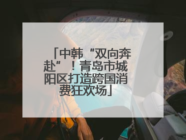 中韩“双向奔赴”！青岛市城阳区打造跨国消费狂欢场