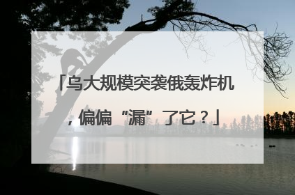 乌大规模突袭俄轰炸机，偏偏“漏”了它？