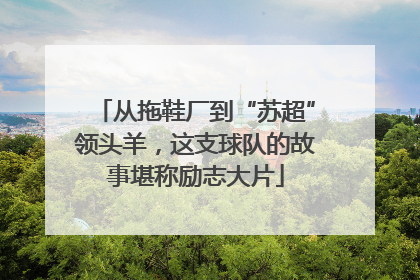 从拖鞋厂到“苏超”领头羊，这支球队的故事堪称励志大片