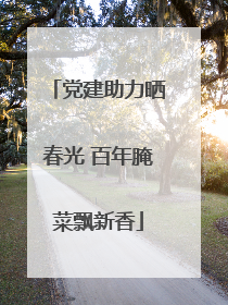 党建助力晒春光 百年腌菜飘新香