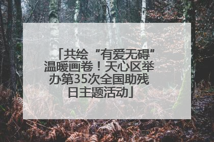 共绘“有爱无碍”温暖画卷！天心区举办第35次全国助残日主题活动