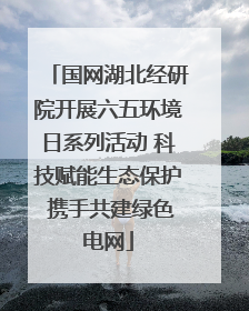 国网湖北经研院开展六五环境日系列活动 科技赋能生态保护 携手共建绿色电网
