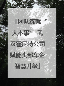 团队练就“大本事” 武汉霍尼特公司赋能头部车企智慧升级