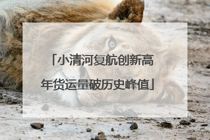 小清河复航创新高 年货运量破历史峰值