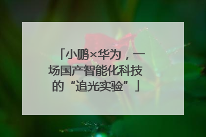 小鹏×华为，一场国产智能化科技的“追光实验”