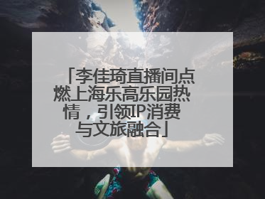 李佳琦直播间点燃上海乐高乐园热情，引领IP消费与文旅融合