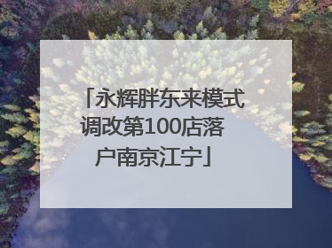 永辉胖东来模式调改第100店落户南京江宁
