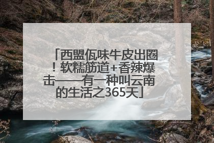 西盟佤味牛皮出圈！软糯筋道+香辣爆击——有一种叫云南的生活之365天