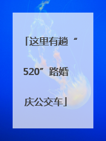 这里有趟“520”路婚庆公交车