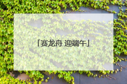 赛龙舟 迎端午