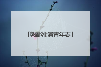 赣鄱潮涌青年志