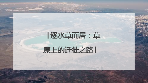 逐水草而居：草原上的迁徙之路