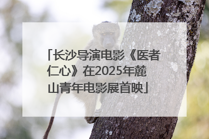 长沙导演电影《医者仁心》在2025年麓山青年电影展首映