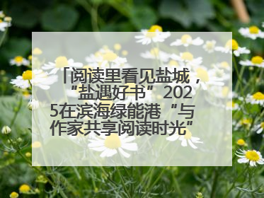 阅读里看见盐城，“盐遇好书”2025在滨海绿能港“与作家共享阅读时光”活动举行