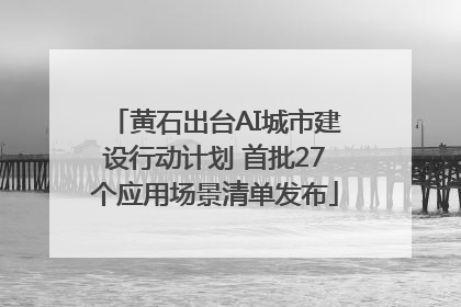 黄石出台AI城市建设行动计划 首批27个应用场景清单发布