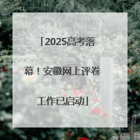 2025高考落幕！安徽网上评卷工作已启动